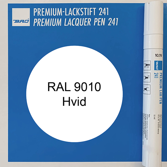 Hvid / RAL 9010 Hvid / RAL 9010